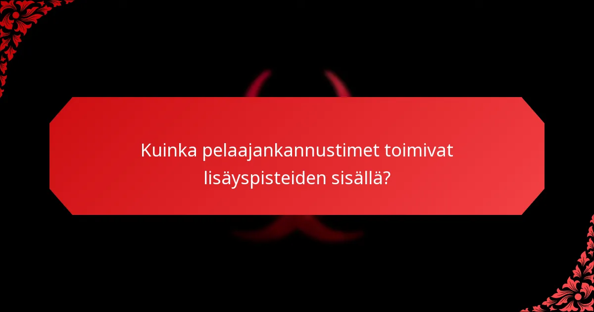 Mitkä ovat palkintotasot, jotka liittyvät lisäyspisteisiin?