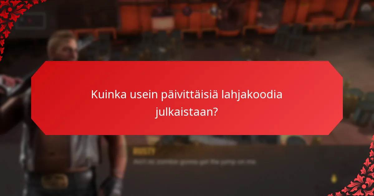 Missä pelaajat voivat löytää päivittäisiä lahjakoodia?