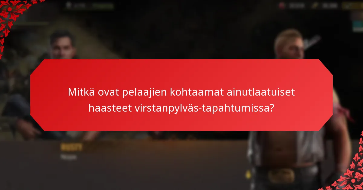Mitkä ovat pelaajien hyödyt osallistumisesta virstanpylväs-tapahtumiin?